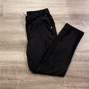Anne Klein XL Women’s Black Slim Fit Pull-on Ankle Pants